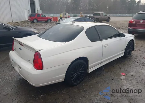 2006 Chevrolet Monte Carlo Ss z USA, uszkodzony, nr VIN 2G1WL15C469172520